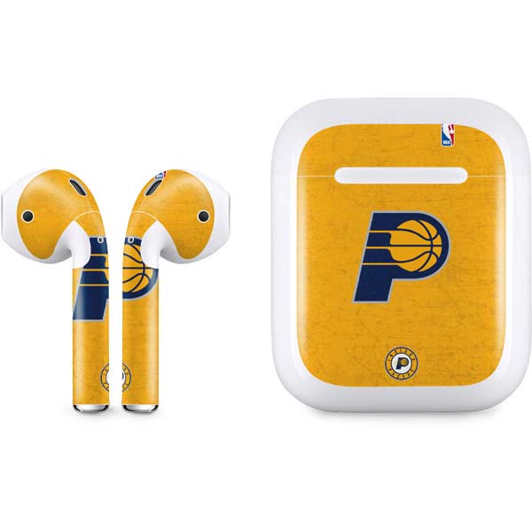 Indiana Pacers Distressed Apple AirPods Skin NBA Skinit