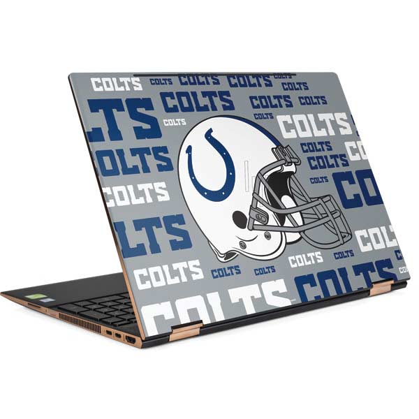 Skinit Decal Phone Skin Compatible with iPhone 8 Plus - Officially Licensed  NFL Indianapolis Colts - Blast Design