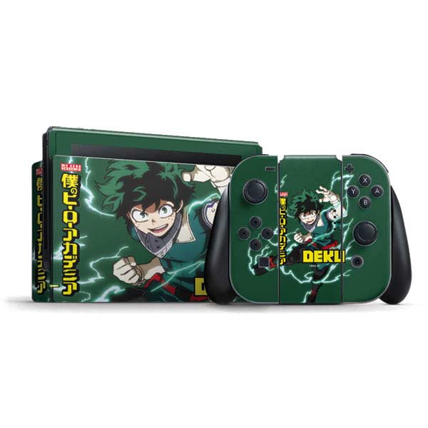 Anime Boku No Hero Academia Midoriya Izuku Nintendo Switch Console