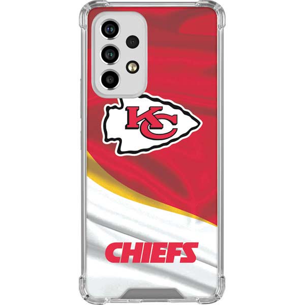 Kansas City Chiefs Galaxy A53 5G Clear Case Skinit