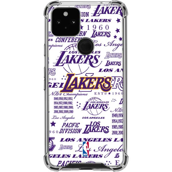 LA Lakers Historic Blast Google Pixel Clear Case NBA Skinit