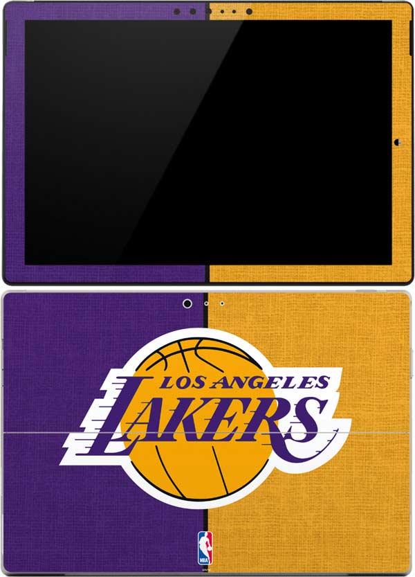 Los Angeles Lakers Canvas Microsoft Surface Skin | NBA – Skinit