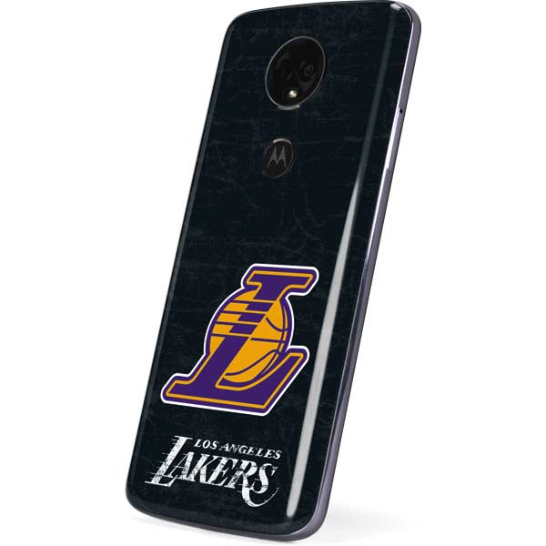 Los Angeles Lakers Secondary Logo Motorola E Series Skin | NBA – Skinit