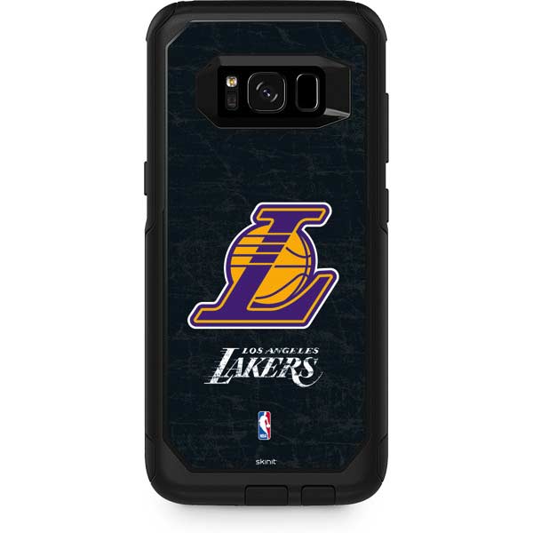 Los Angeles Lakers Secondary Logo OtterBox Commuter Galaxy Skin | Skinit