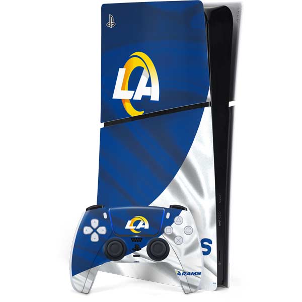 NFL Los Angeles Rams PS5 Slim Digital Edition Bundle Skin