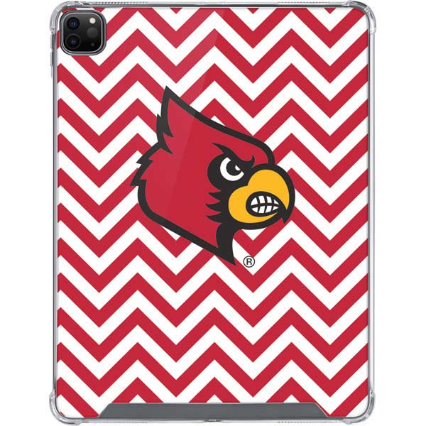 Skinit Clear Phone Case Compatible with iPhone 11 Pro - Officially Licensed  College Louisville Cardinals Basketball Design
