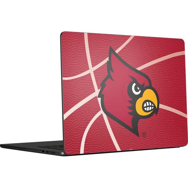 Skinit Folio Phone Case Compatible with iPhone 15 - Officially Licensed  University of Louisville Cardinals Striped Design