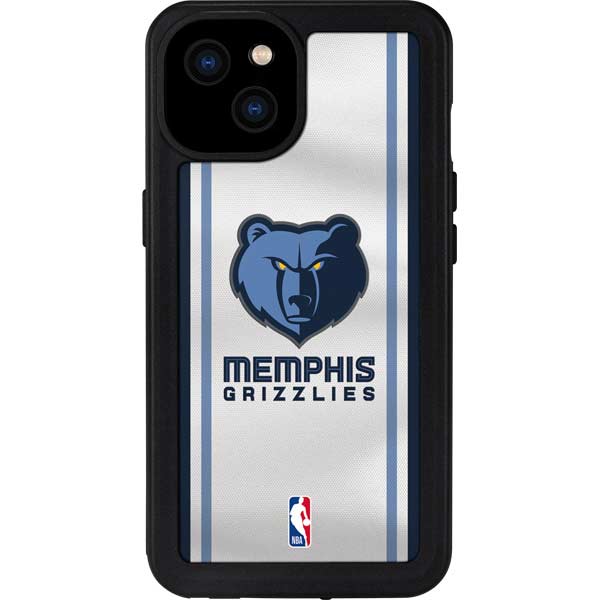 Memphis Grizzlies Home Jersey Waterproof Case for iPhone 15 Plus