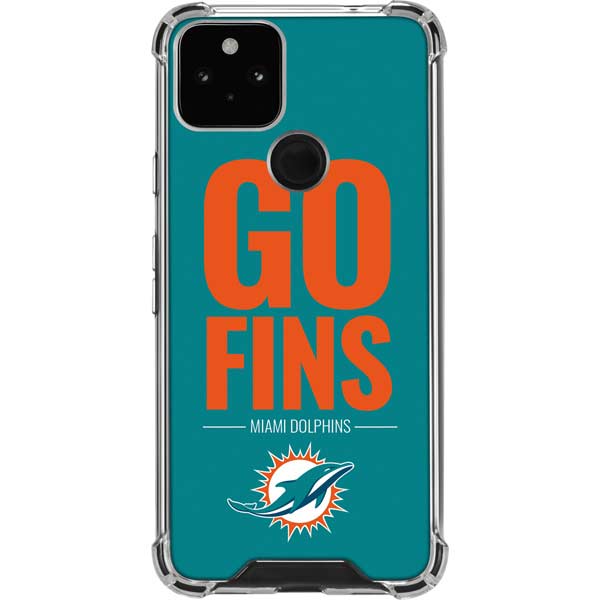 Skinit Clear Phone Case Compatible with Google Pixel 7 - Officially  Licensed NFL Miami Dolphins Vintage Design