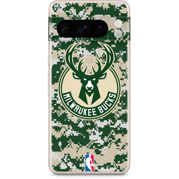 Logo Brands 30oz Stripe Fusion White Milwaukee Bucks Tumbler