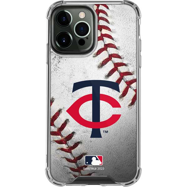 MLB Minnesota Twins Game Ball iPhone 13 Pro Max Clear Case