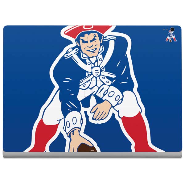 New England Patriots Retro Logo Microsoft Surface Book Skin | NFL – Skinit