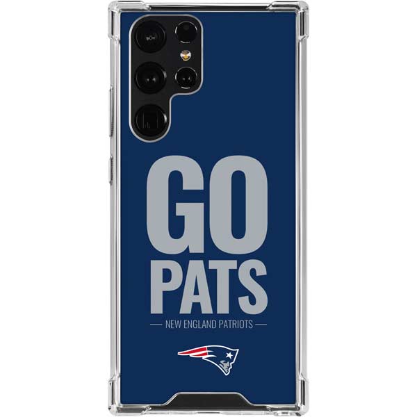 New England Patriots Team Motto Galaxy S24 Ultra Clear Case | Skinit