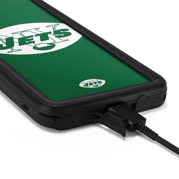 Galaxy S21 5G New York Jets Retro Logo Waterproof Cases | Skinit