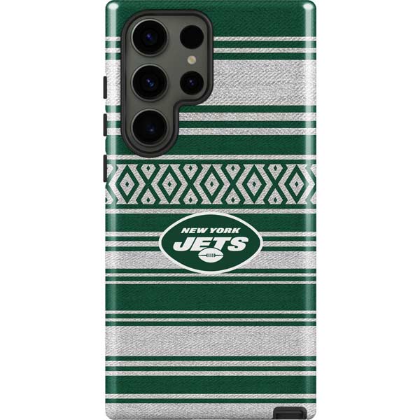 Green New York Jets Personalized AirPods Case Cover