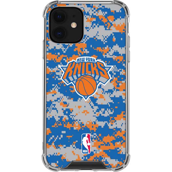 New York Knicks Digi Camo Apple iPhone Clear Case | NBA – Skinit