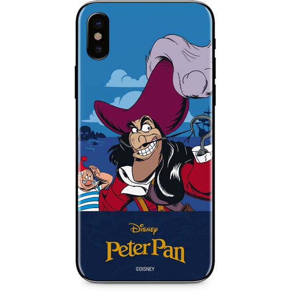 Disney Peter Pan Captain Hook and Smee iPhone XS Skin