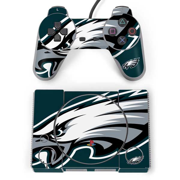 : Skinit Decal Gaming Skin Compatible with Nintendo Switch Pro  Controller - Officially Licensed NFL Philadelphia Eagles Large Logo Design  : Video Games