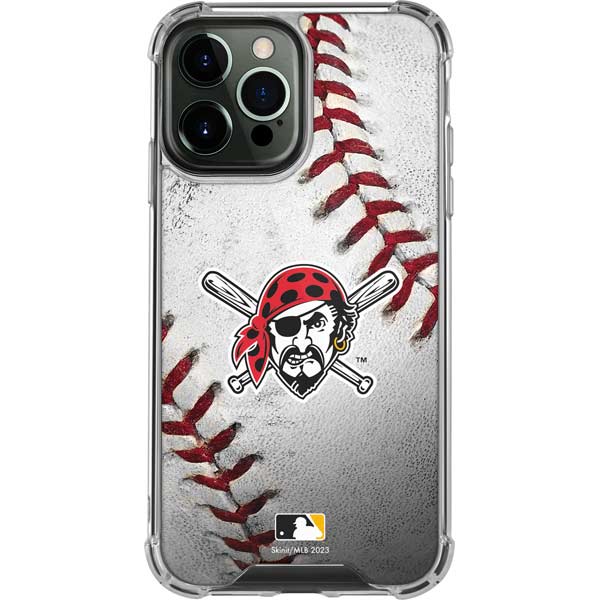 Pittsburgh Pirates Game Ball iPhone 15 Pro Max Clear Case