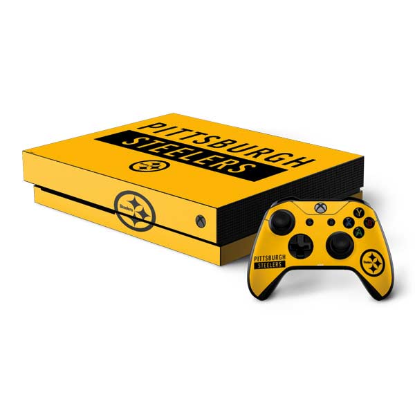 Pittsburgh Steelers Yellow Performance Series Microsoft Xbox Skin | NFL ...