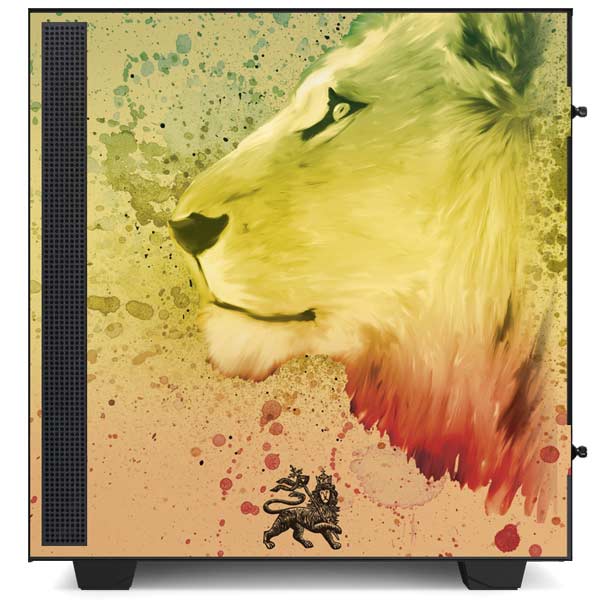 Profile of the Lion of Judah NZXT H510 Compact ATX Mid-Tower Case Skin ...