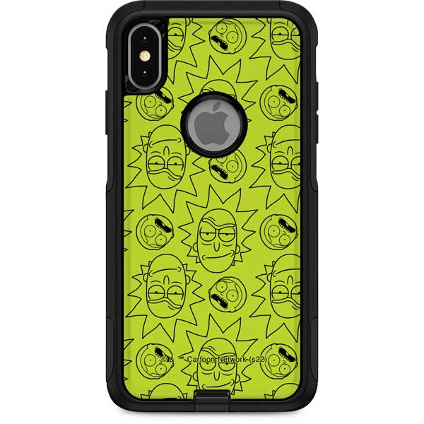 OtterBox Black Vancouver Canucks iPhone White Marble Slate Case