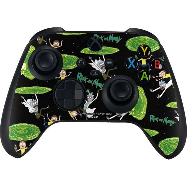 Rick N Morty inspired Xbox Series X Controller