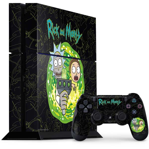 Rick and Morty Portal Xbox Series Controller Skin