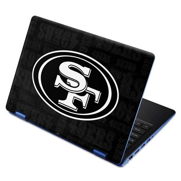 : Skinit Decal Laptop Skin Compatible with MacBook 13-inch -  Officially Licensed NFL San Francisco 49ers Design : Electronics