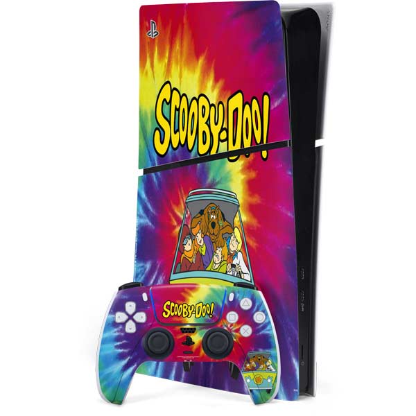 Scooby Doo Scooby-Doo Tie Dye PS5 Slim Digital Edition Console ...