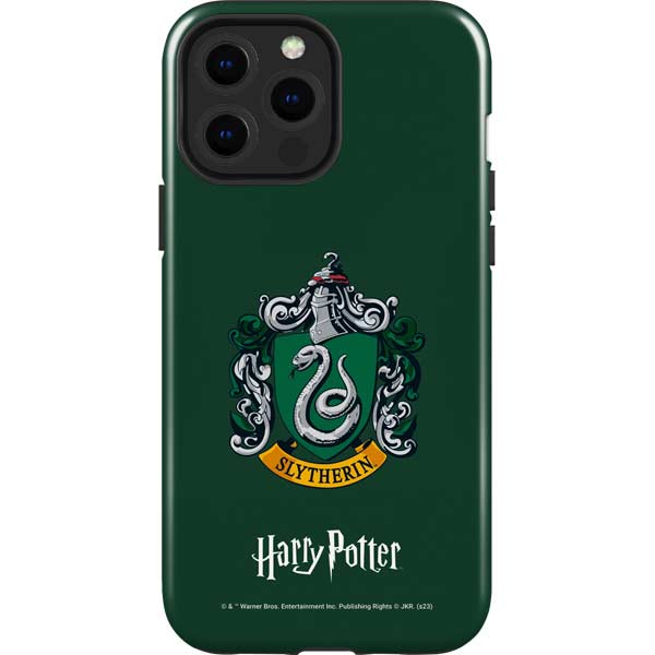 iPhone 15 Pro Max Slytherin House Crest Impact Case | Maximum ...