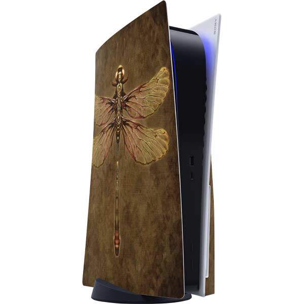 Steampunk Metal Panel Vault Gear  Skin For Playstation 5 Console –