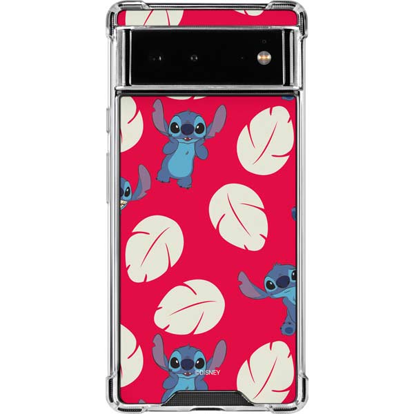 Stitch Pattern Google Pixel 6 Clear Case Transparent Cases Skinit