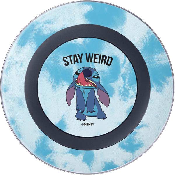 Disney Lilo & Stitch Stay Weird Purple Stitch Stainless Steel