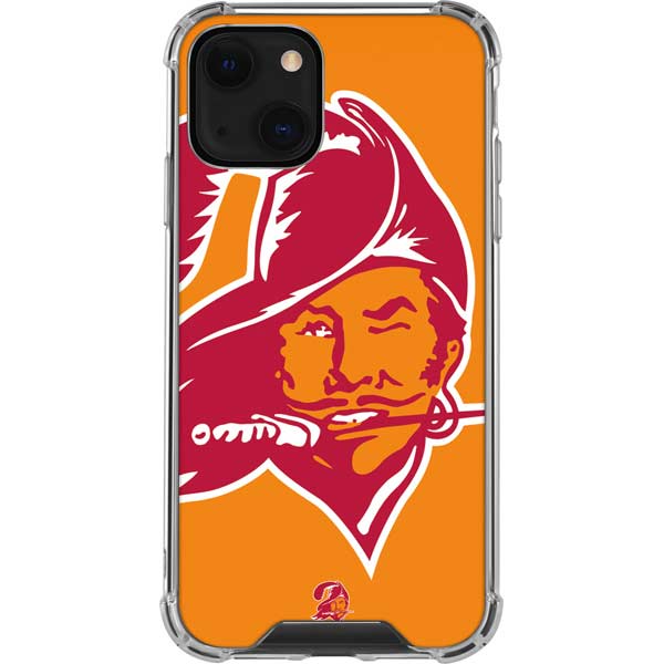 Tampa Bay Buccaneers Retro Logo Clear Case for iPhone 13