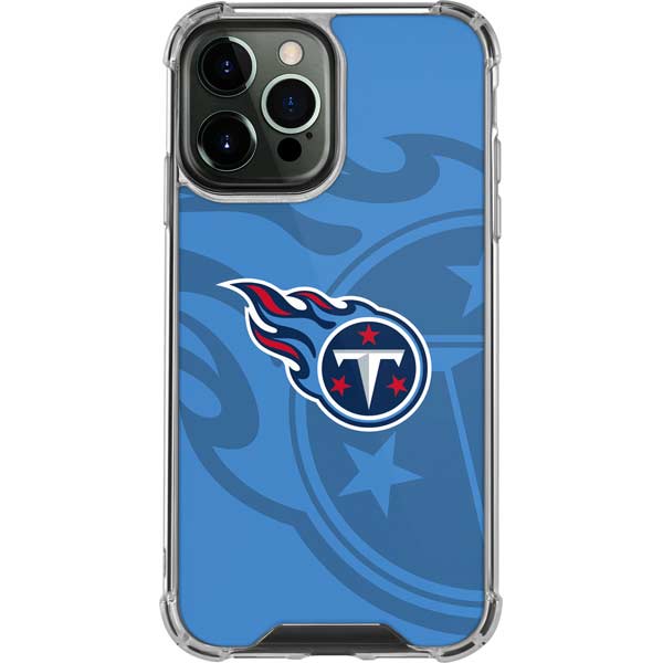 Tennessee Titans Double Vision iPhone 13 Pro Max Clear Case