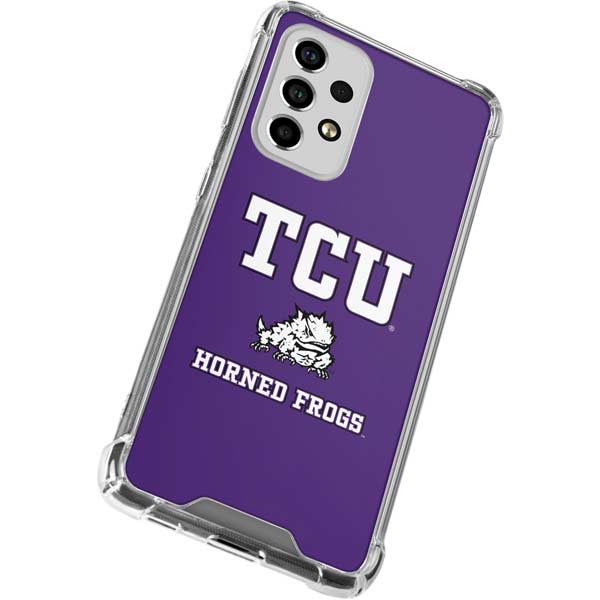 Texas Christian University Mascot Galaxy A33 5G Clear Case - Skinit