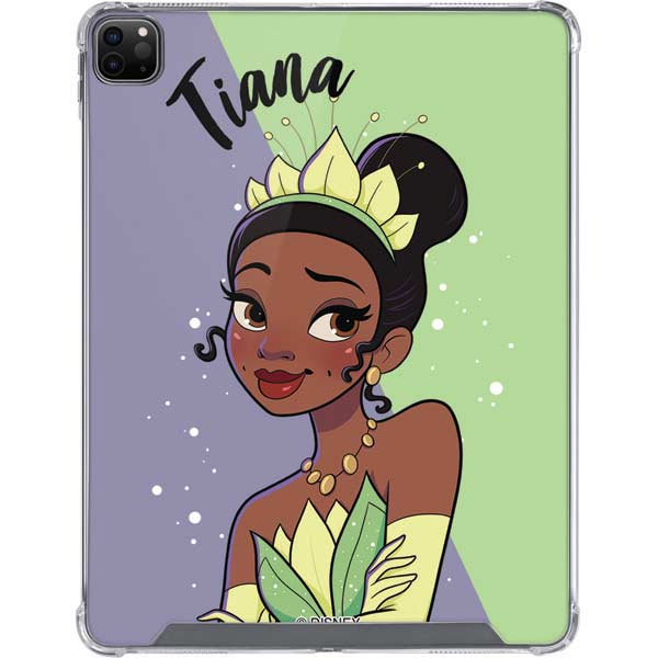 Disney Princess Tiana Art iPad Pro 12.9in 2021 Clear Case