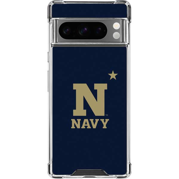 Google Pixel 8 Pro United States Naval Academy Clear Phone Case