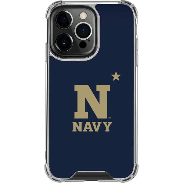 United States Naval Academy USNA iPhone 14 Pro Clear Case