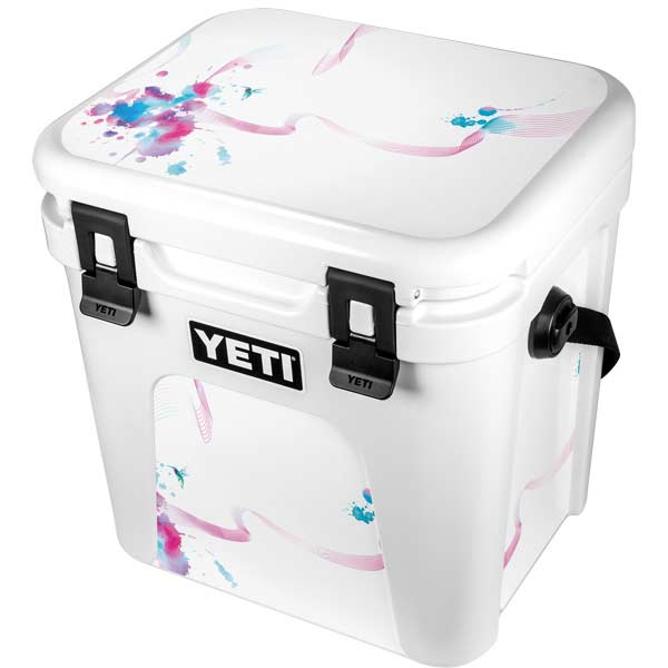  MightySkins Skin Compatible with Yeti Roadie 48 Wheeled Cooler  - Pink Giraffe, Protective, Durable, and Unique Vinyl Decal wrap Cover, Easy to Apply, Remove, and Change Styles