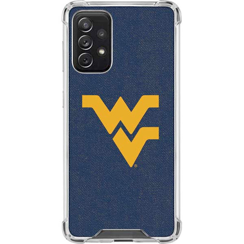 West Virginia Basketball Clear Cases for Samsung Galaxy A72 5G - Skinit