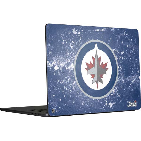  Skinit Decal Laptop Skin Compatible with MacBook 13-inch -  Officially Licensed NHL New Jersey Devils Solid Background Design :  Electronics